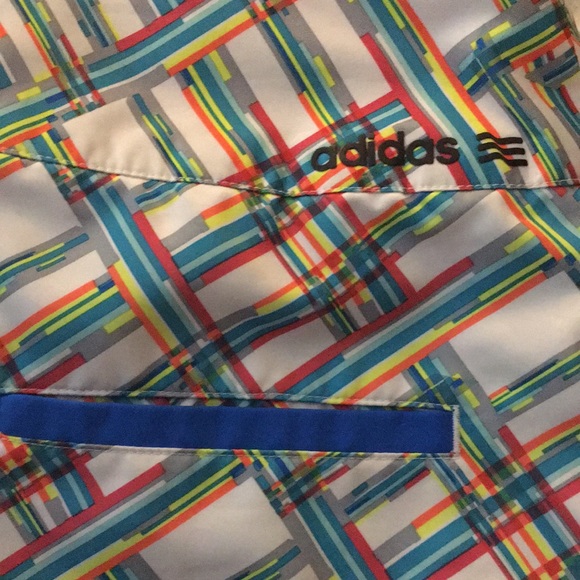 Adidas colorful plaid print skort - Picture 12 of 14